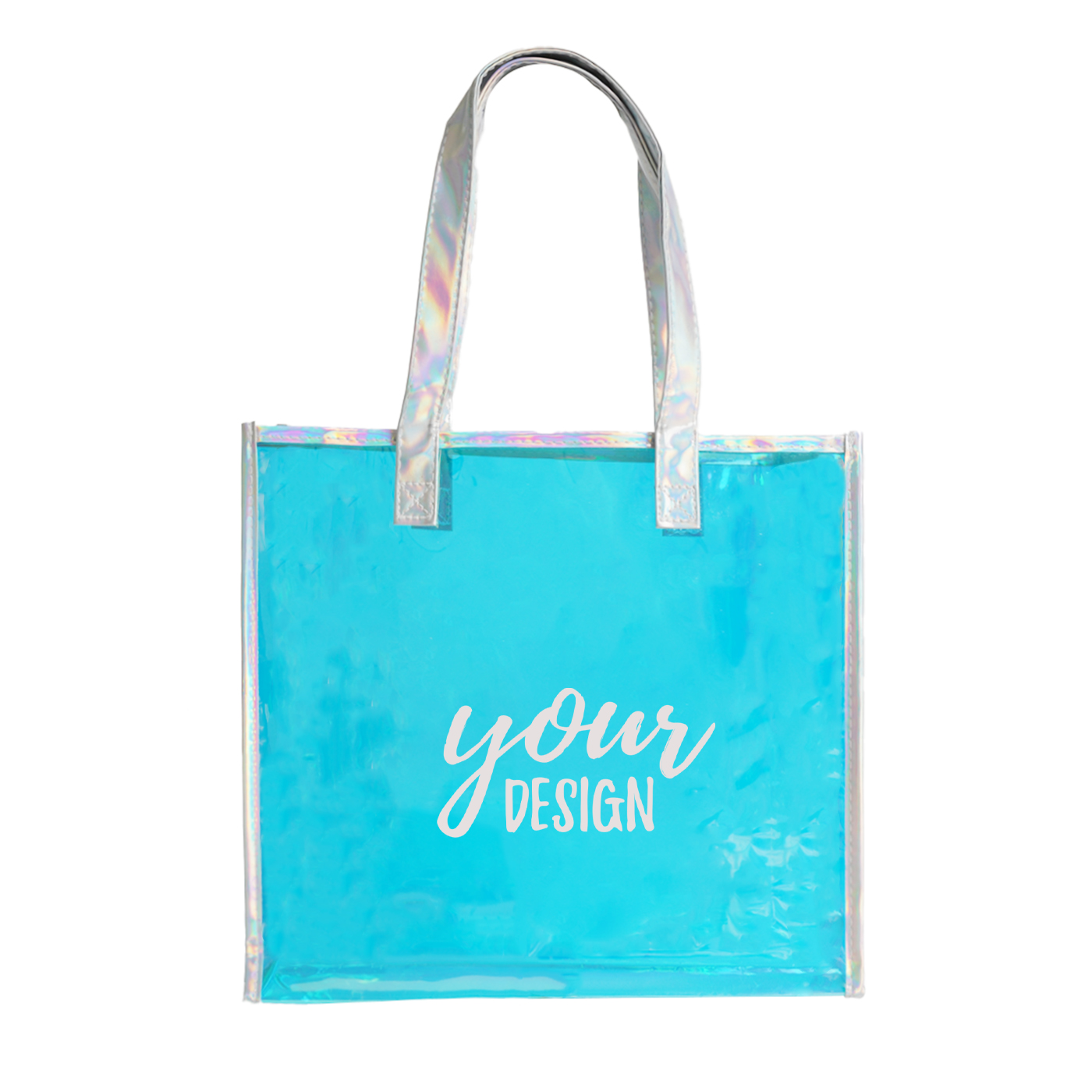 Holographic Clear Tote Bag