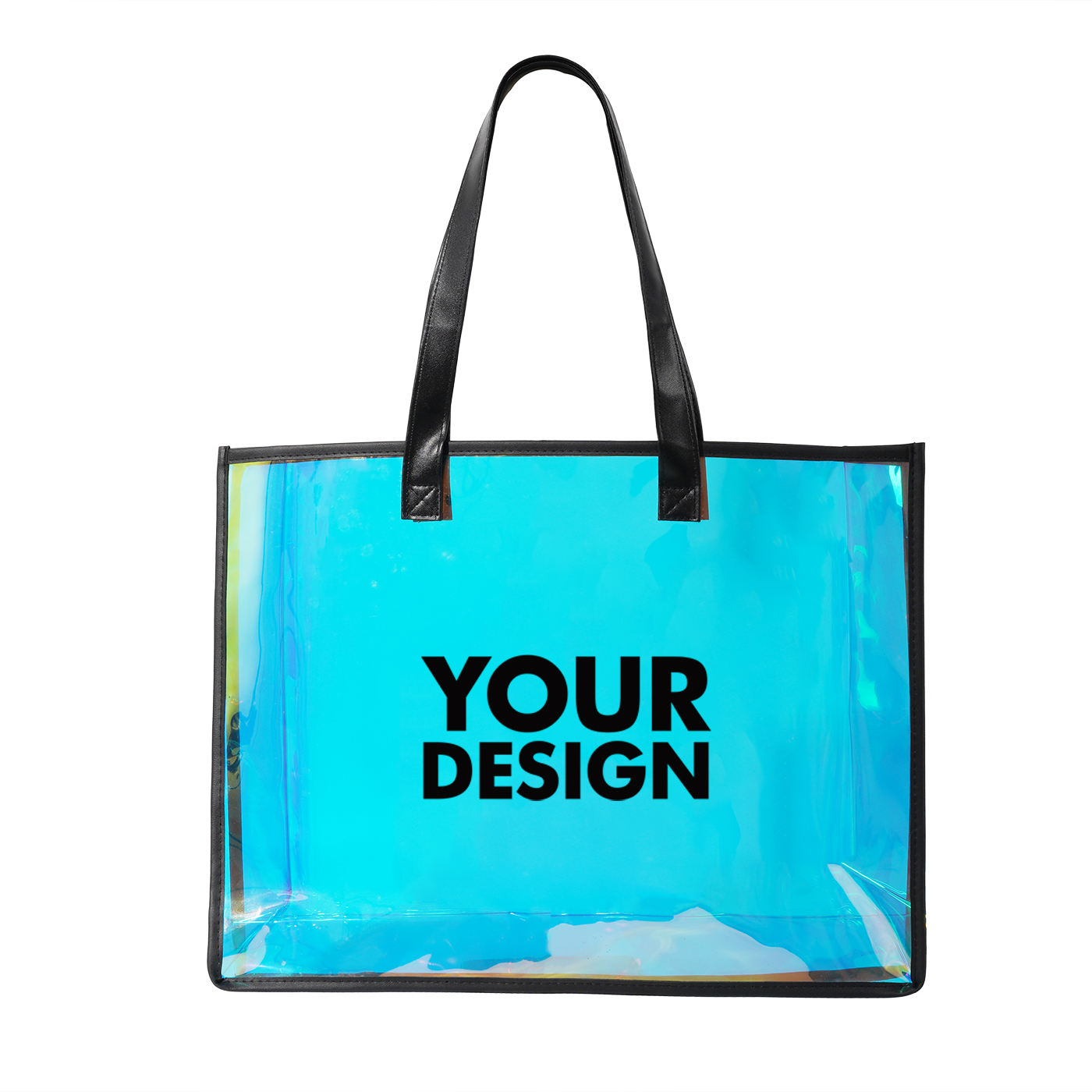 Iridescent Clear Tote Bag