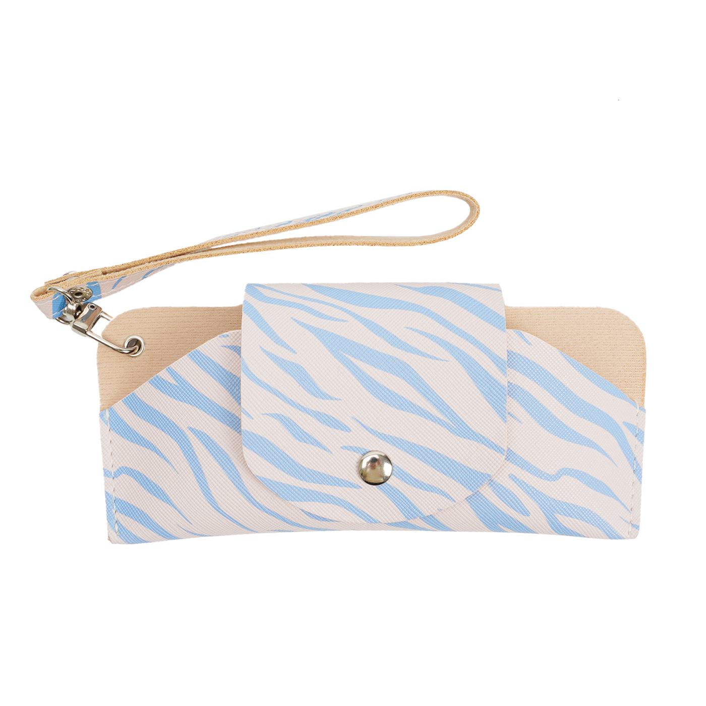 Portable Sunglasses Case With Wrist Strap