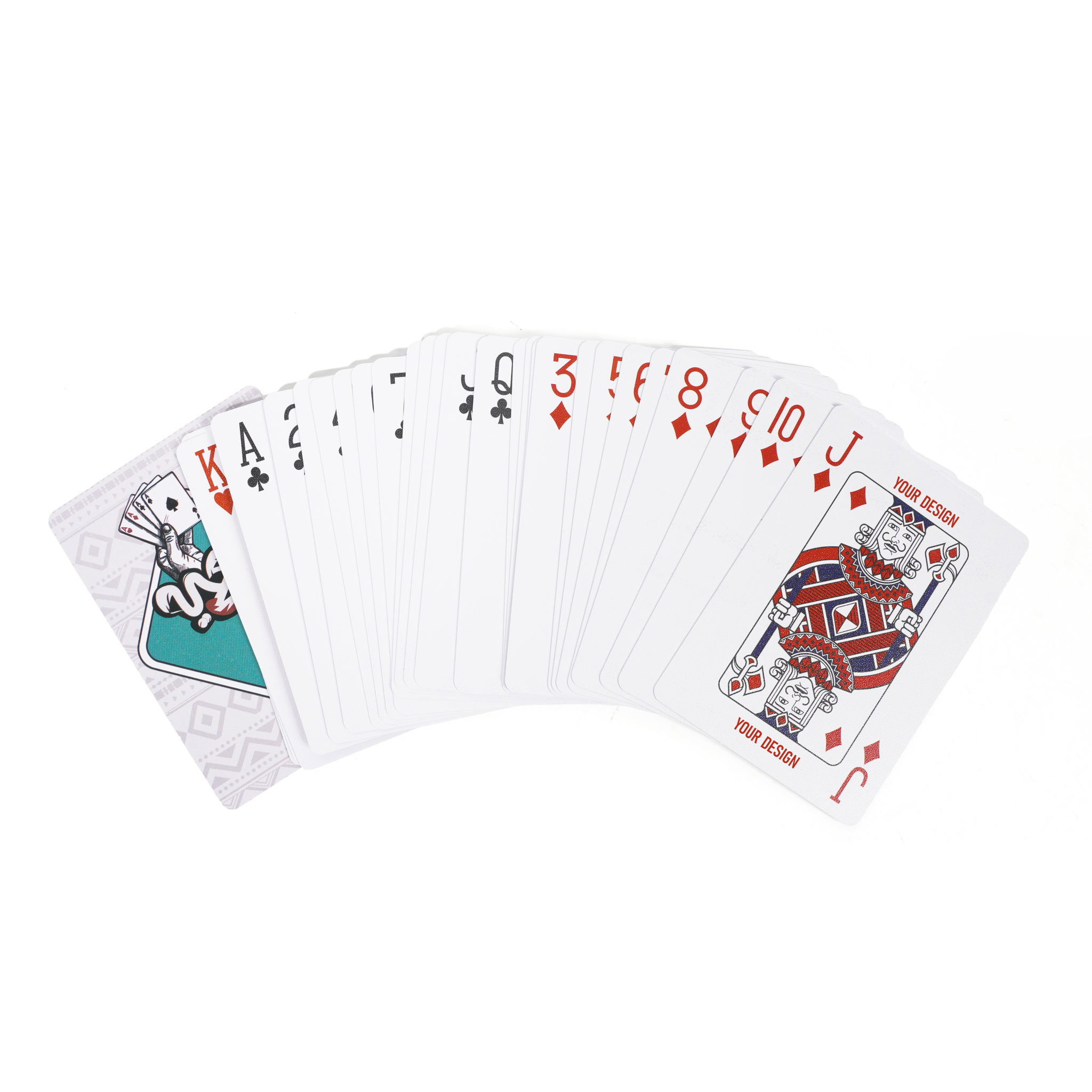Promotional Custom Pvc Poker Playing Cards