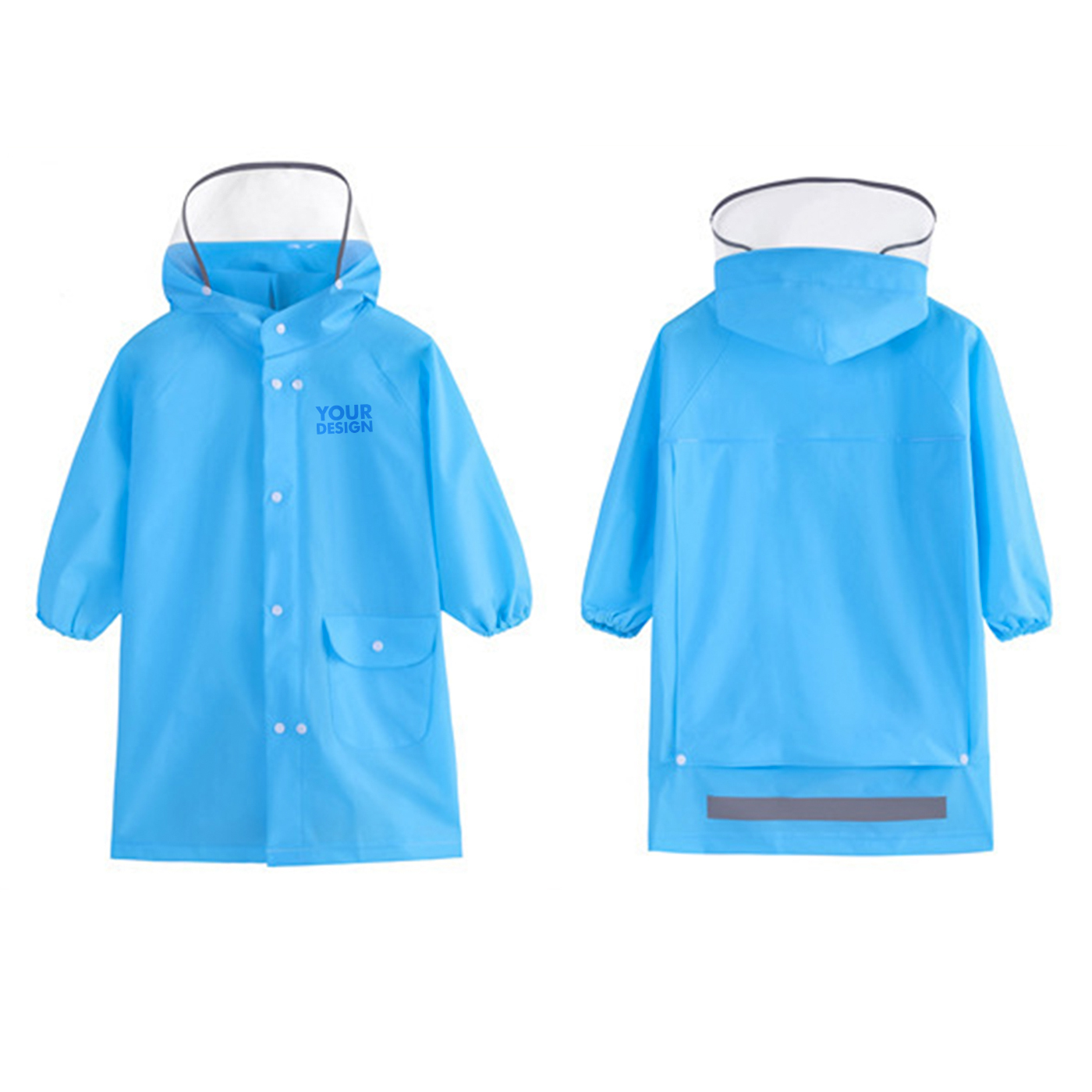 Lightweight Kids Rain Jacket