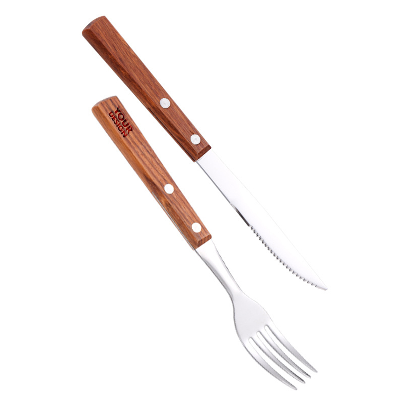 Steak Knife And Table Fork Set