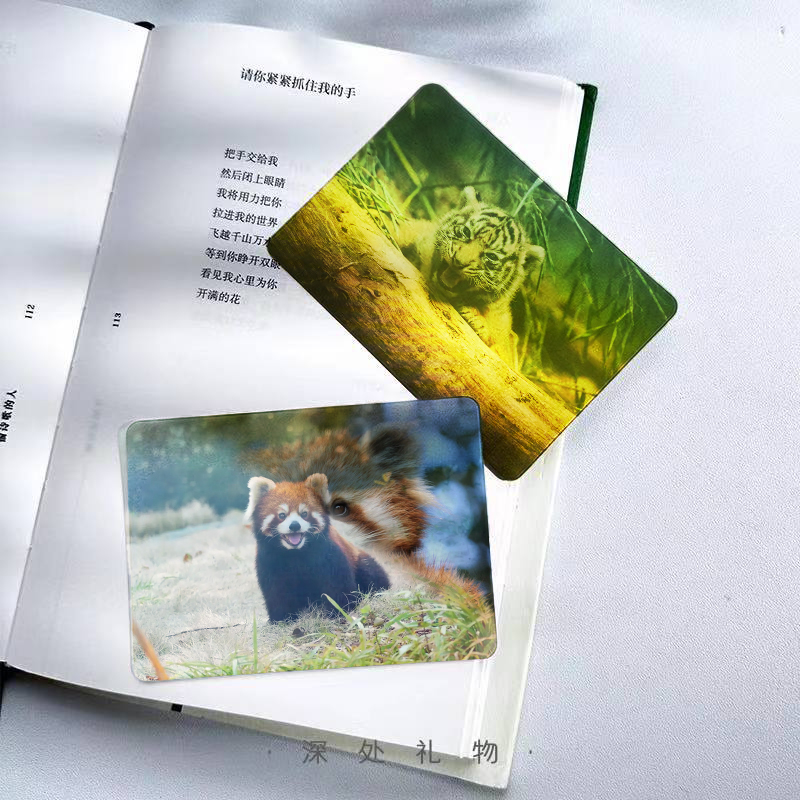 Personalized Flip Lenticular Business Cards