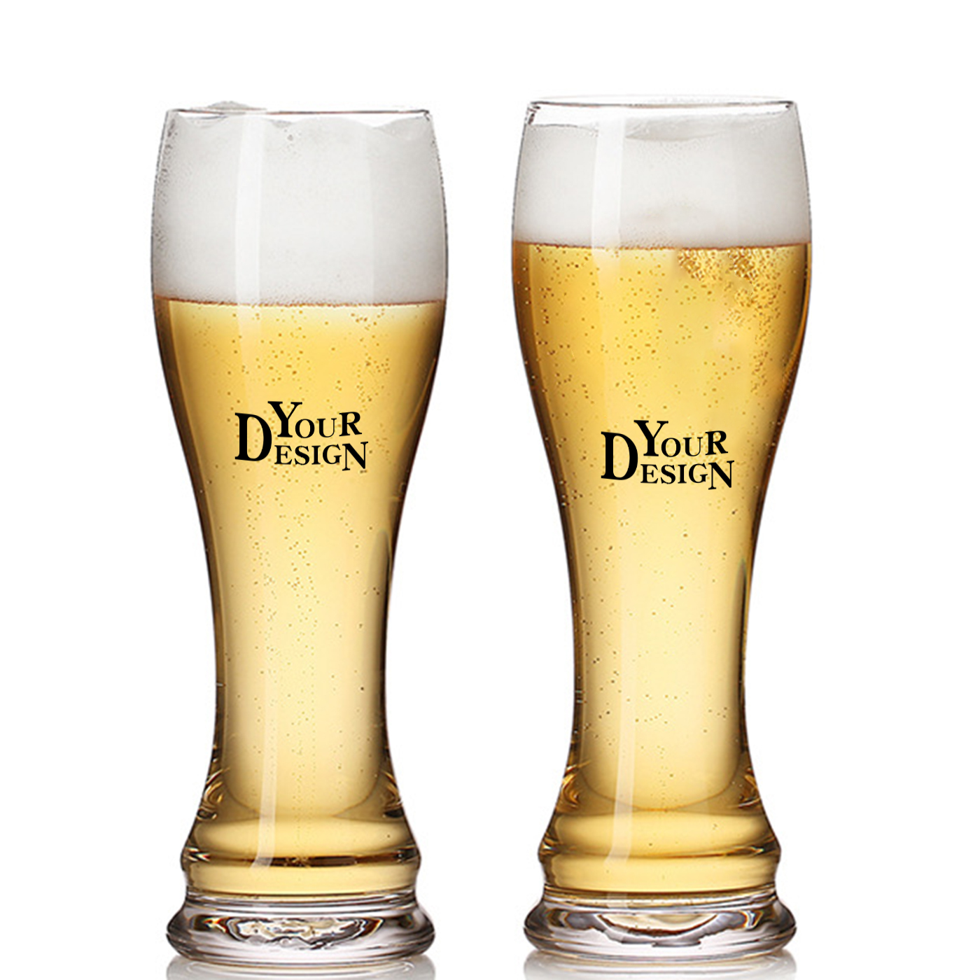 22oz. Personalized Wheat Beer Glass