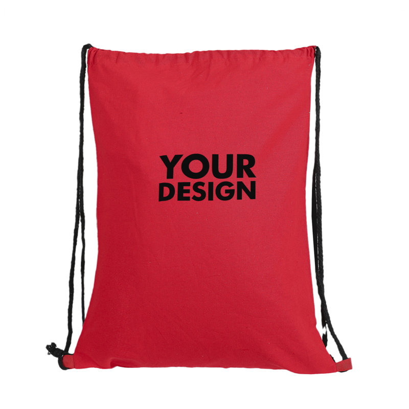Personalized Drawstring Backpack With Logo