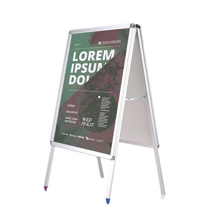 Aluminium A Frame Poster Display Stand