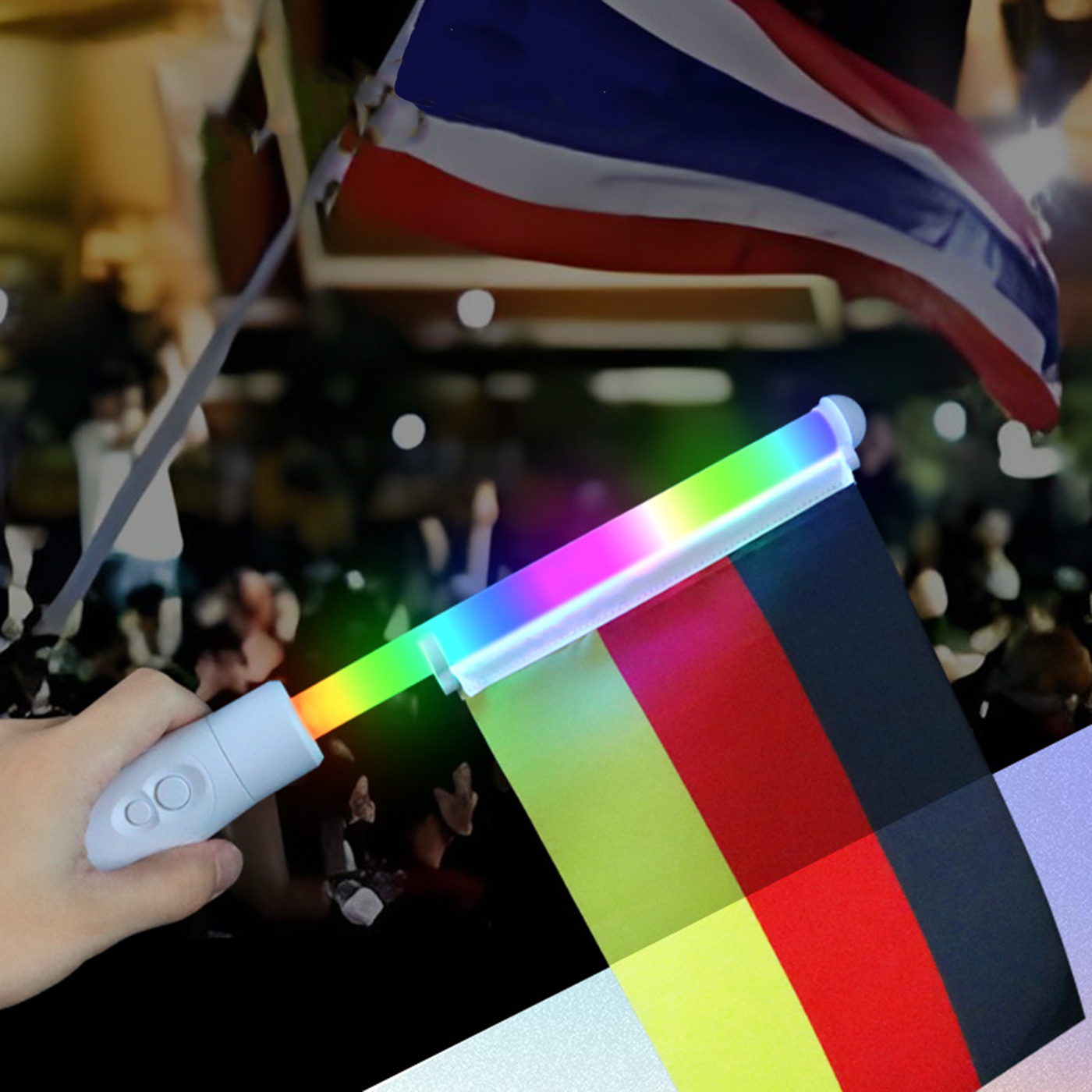 Customizable LED Luminous Flags