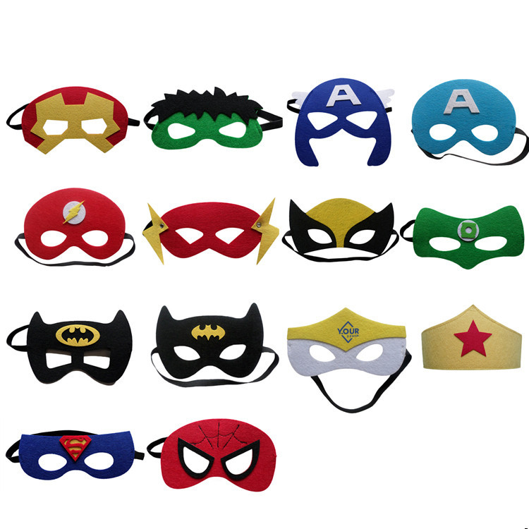 Personalized Novel Felt Masks 