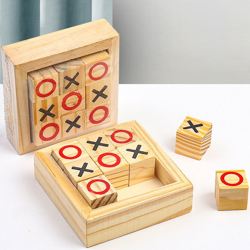 Multi Coloured Zero And Cross Game