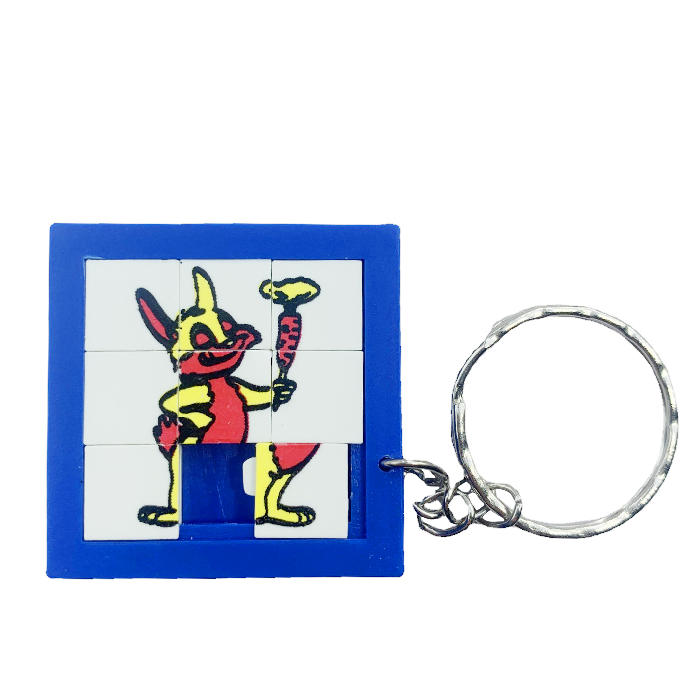 Promotion Sliding Puzzle Keychain