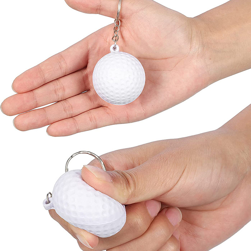 Custom Golf Keychain Stress Balls