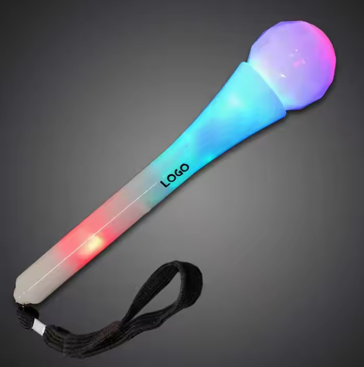 Light Up Multi-Color LED Microphone Toy