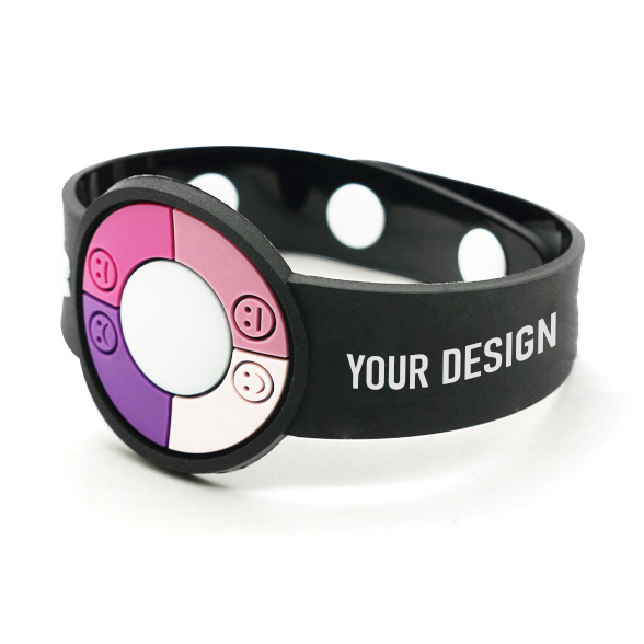 Custom UV Meter Wristband