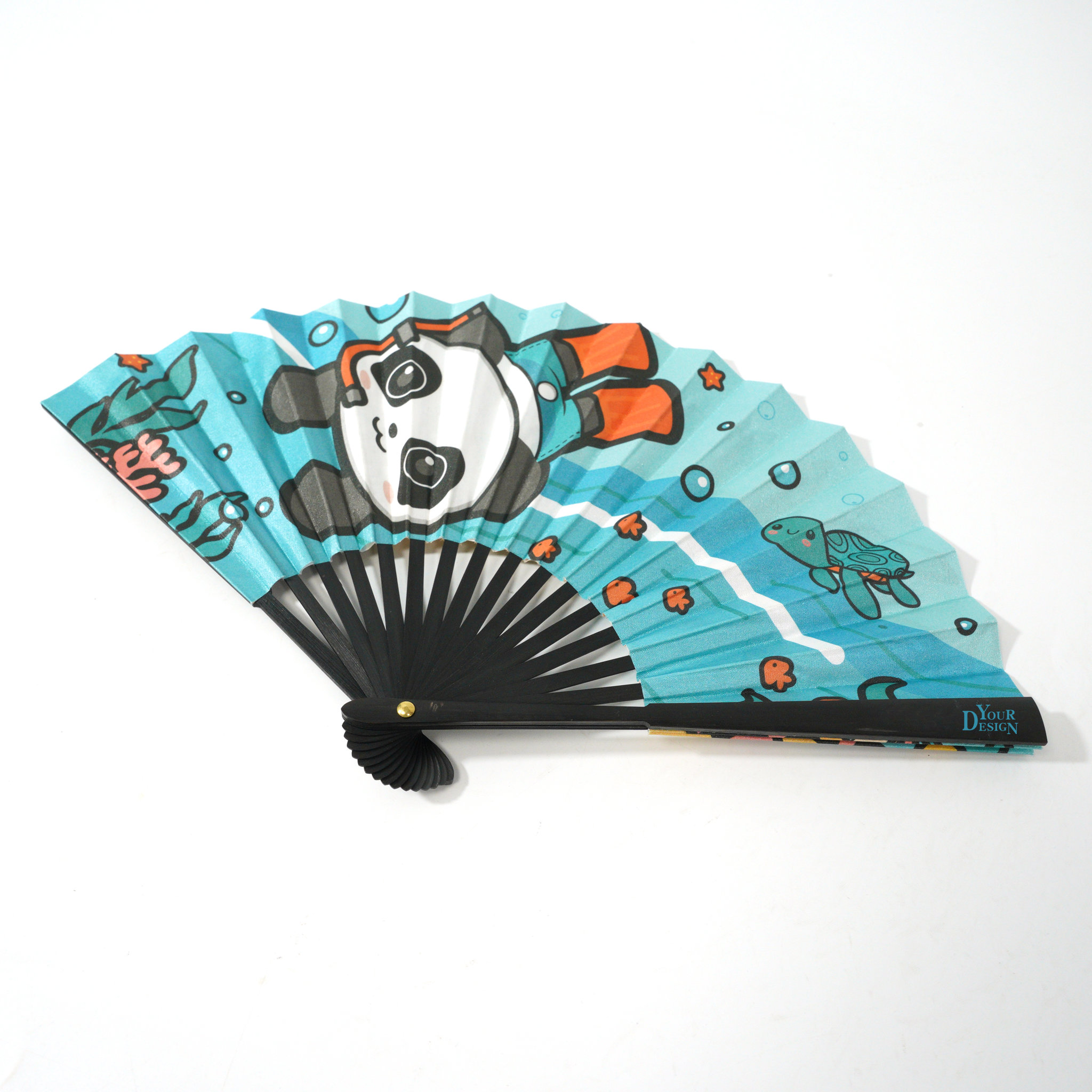 Full Color Custom Large Folding Fan
