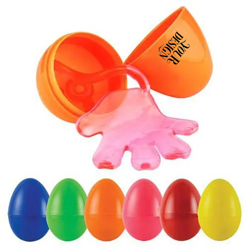 Custom Printed Sticky Hand And Egg Toy
