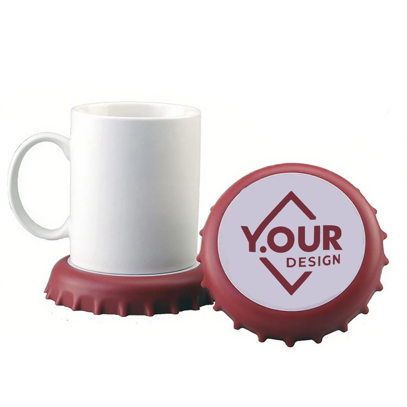 Custom Bottle Cap Coasters