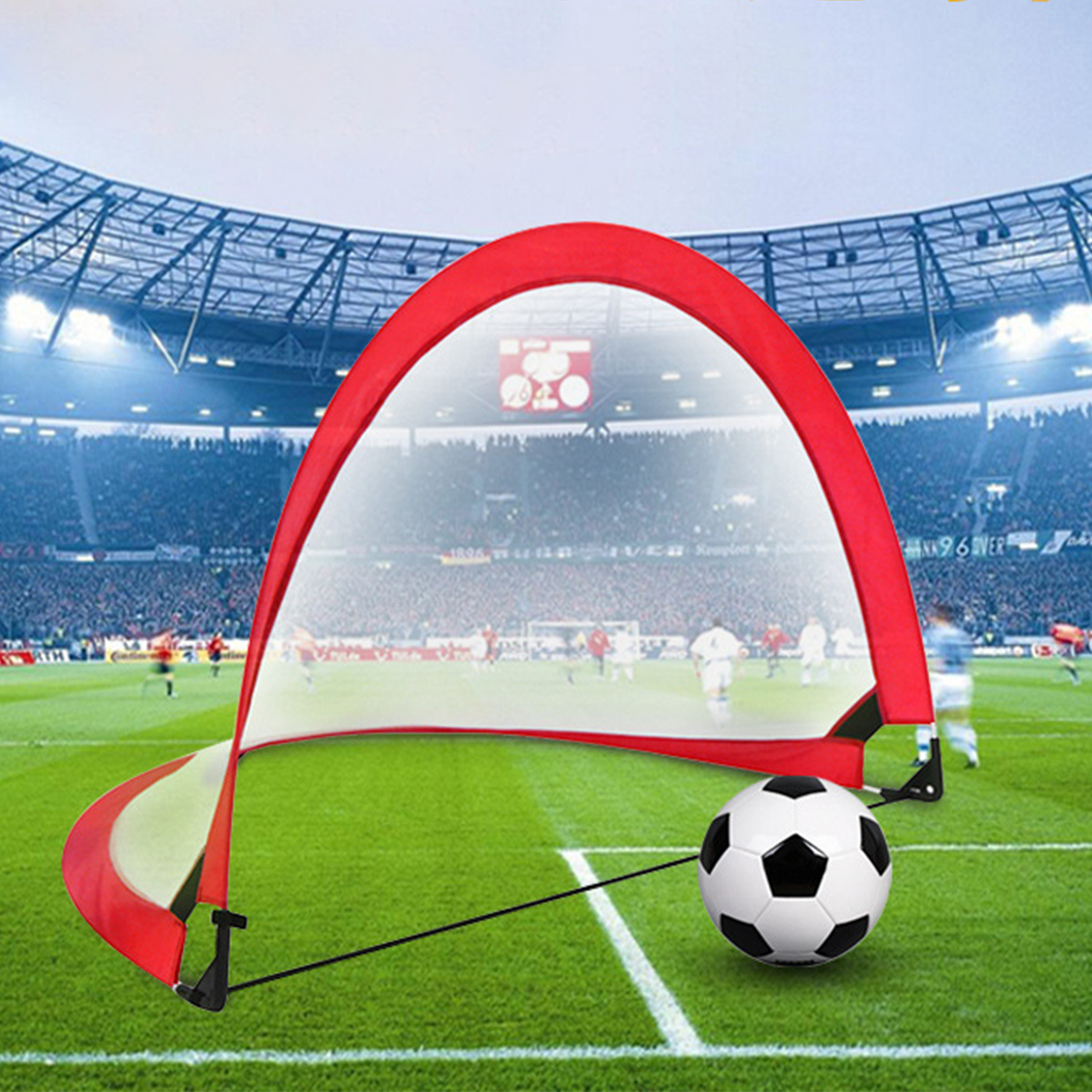 Pop-Up Football Goal
