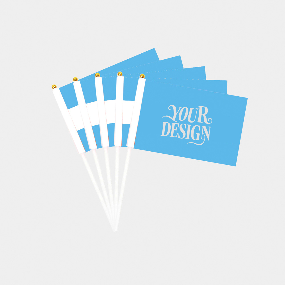 Custom Small Hand Waving Flag