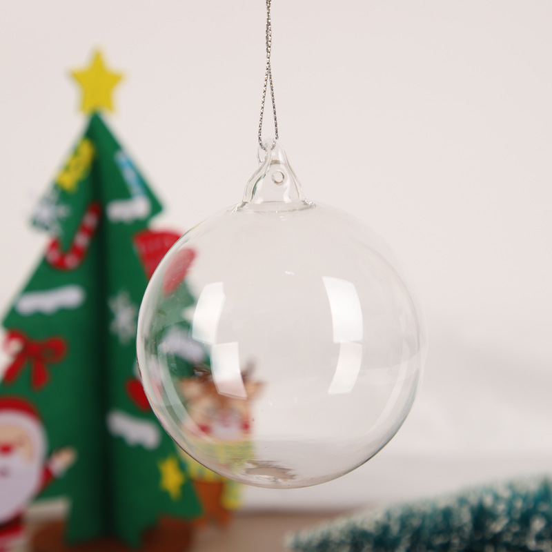 Clear Christmas Balls