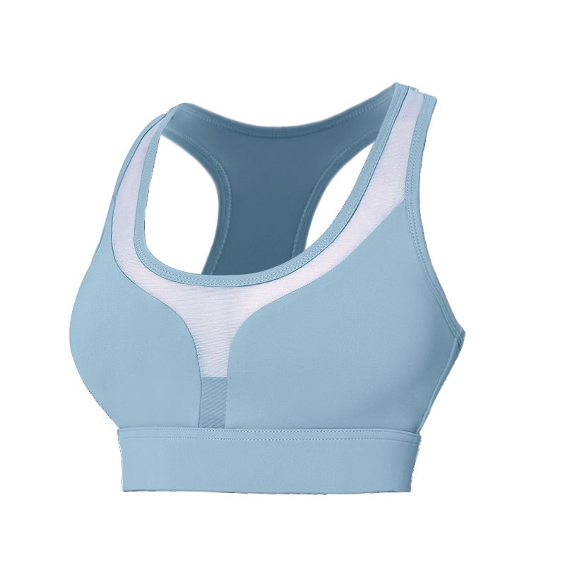 Hollow Out Mesh Sport Bra