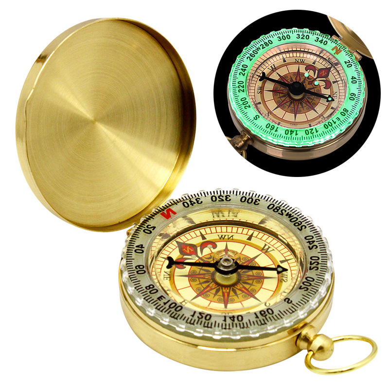 Multifunctional Outdoor Luminous Compass