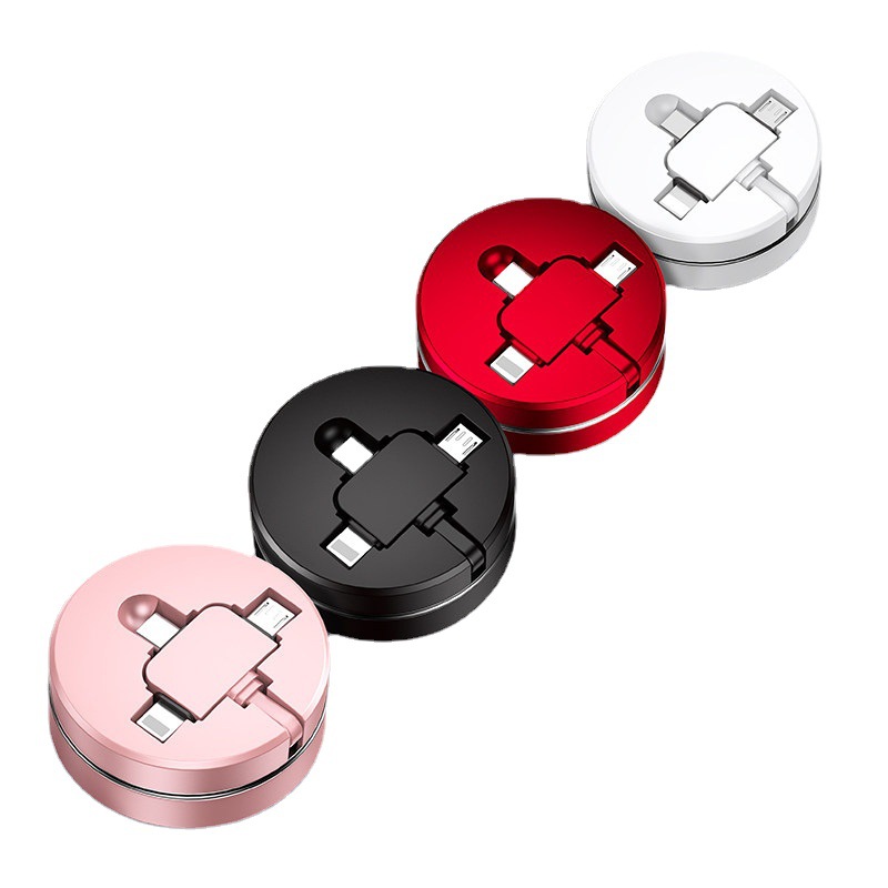 Multifunctional USB Retractable Charging Cable