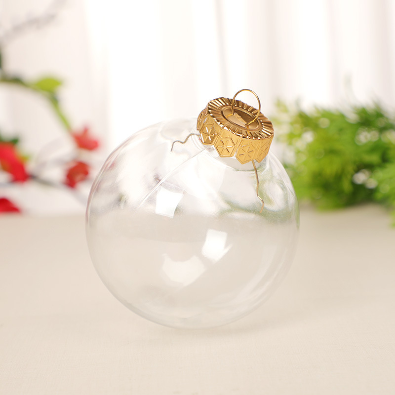 Promotional Clear Christmas Ornament Ball
