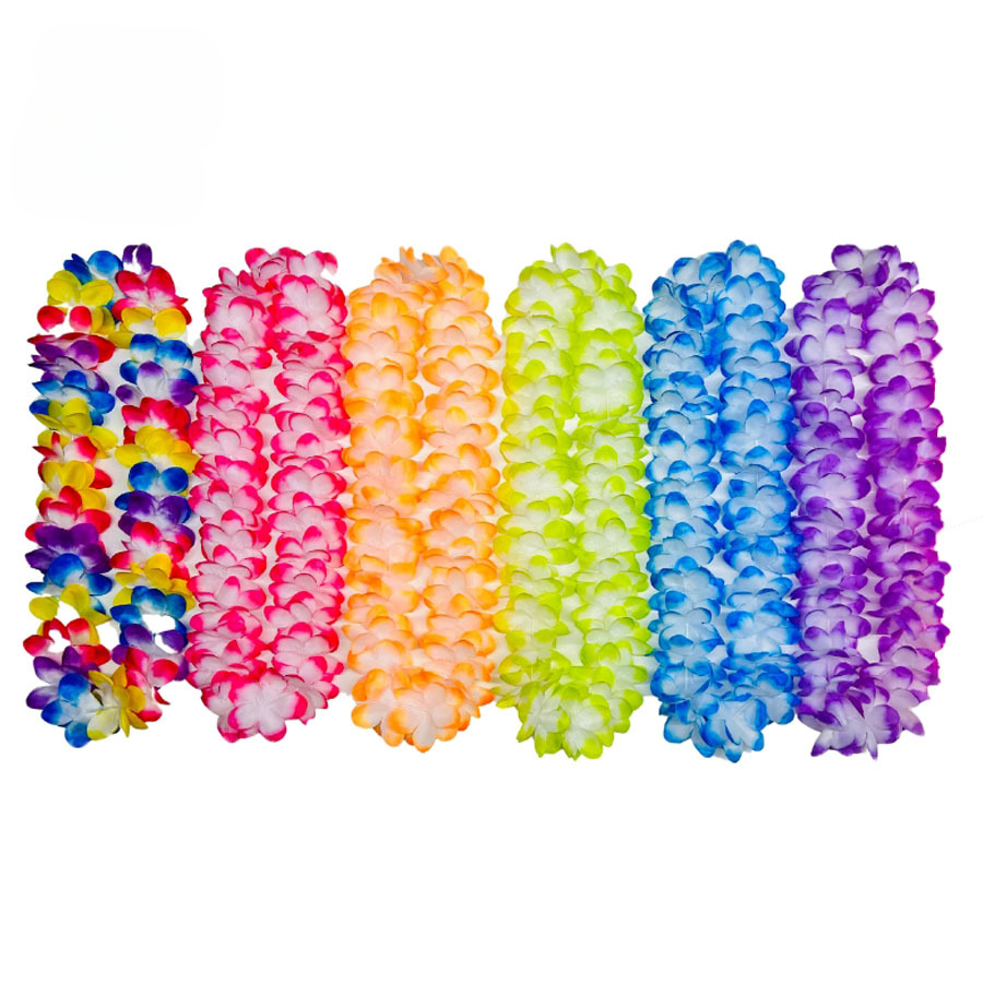 Multi Colour Hawaiian Leis 
