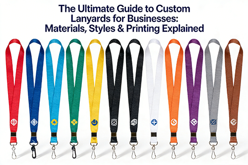 The Ultimate Guide to Custom Lanyards for Businesses: Materials, Styles & Printing Explained