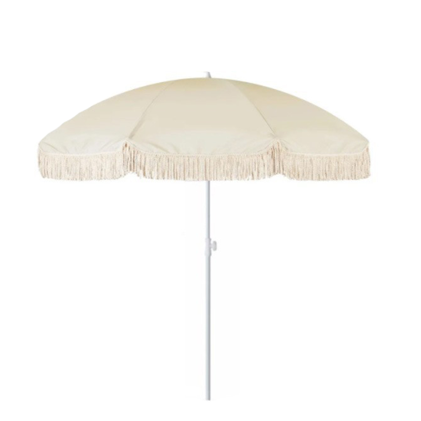 6 Feet Beach Umbrella With Fringe