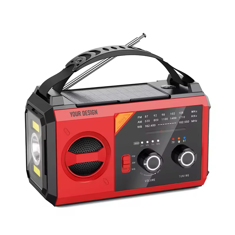 Portable Solar Power Emergency Radio