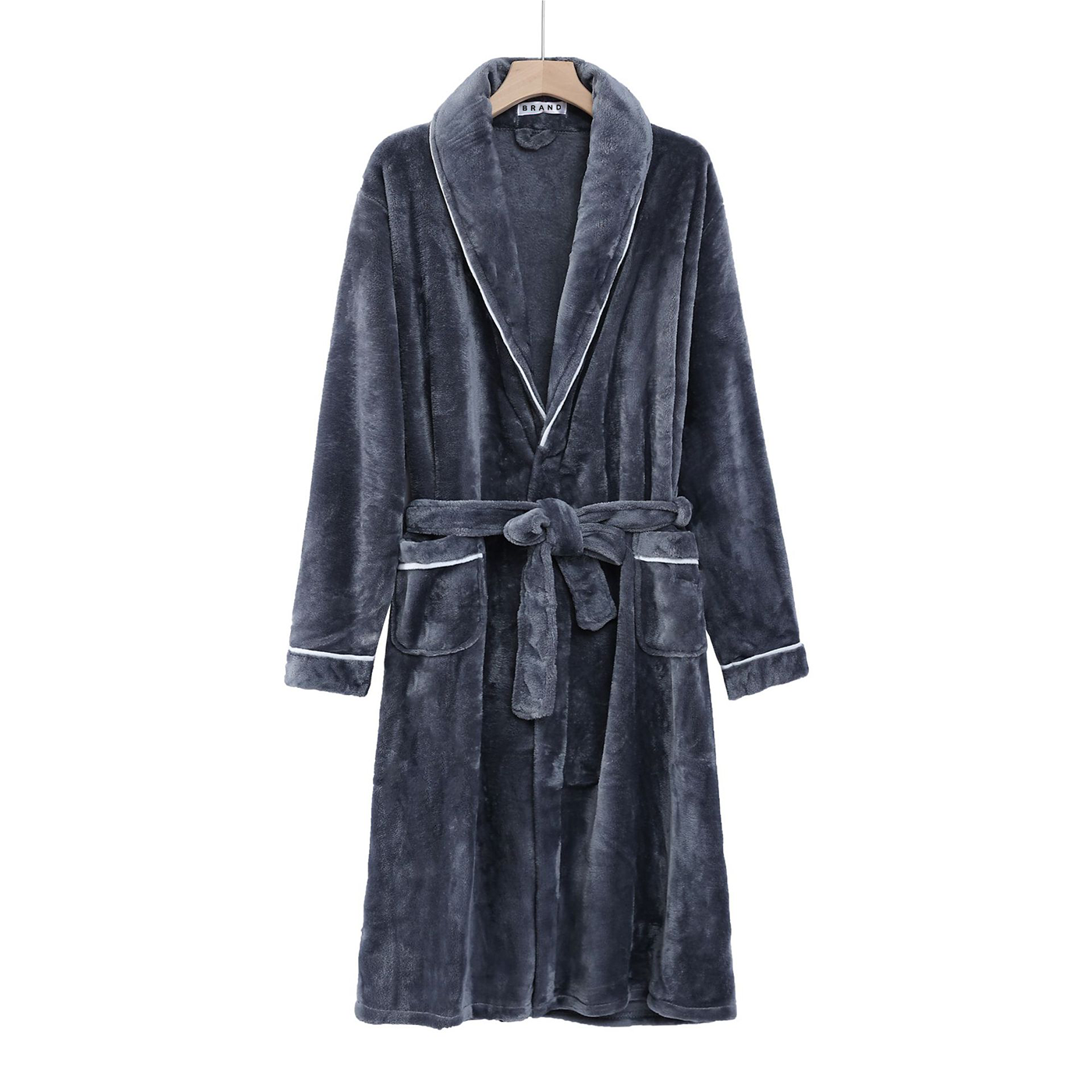 Promotional Plush Flannel Bathrobe