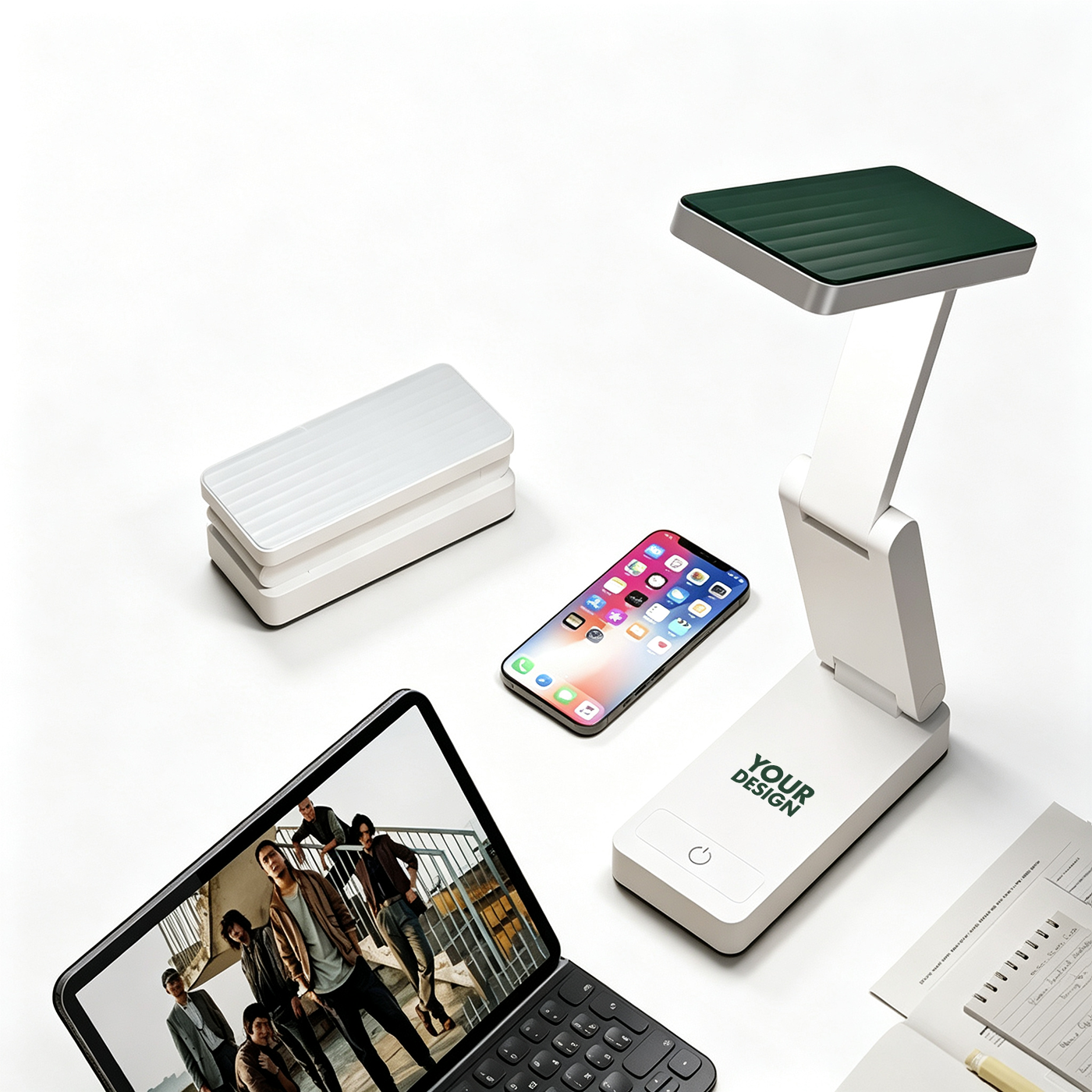 Custom Foldable LED Eye Protection Desk Lamp