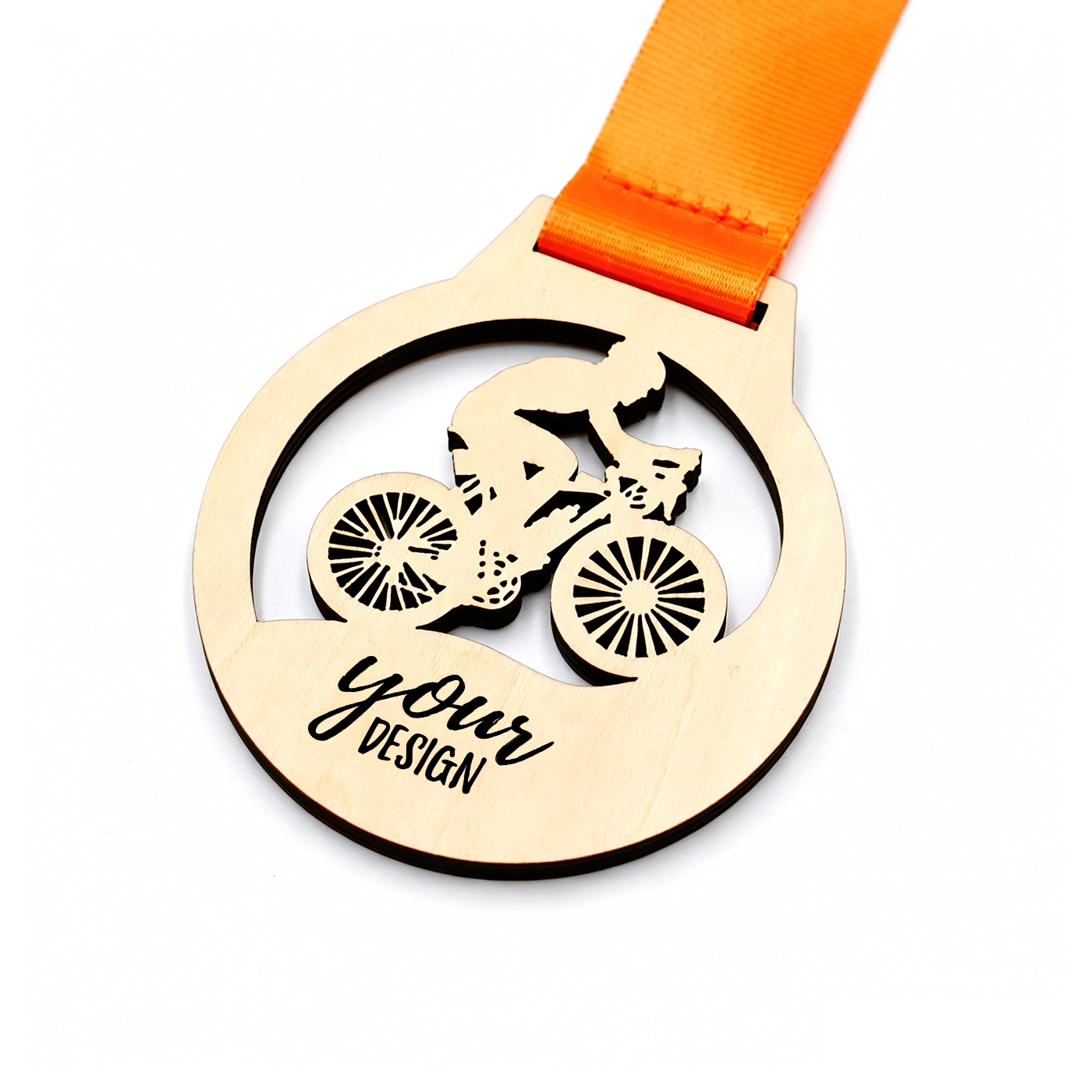 Personalized Wooden Medal