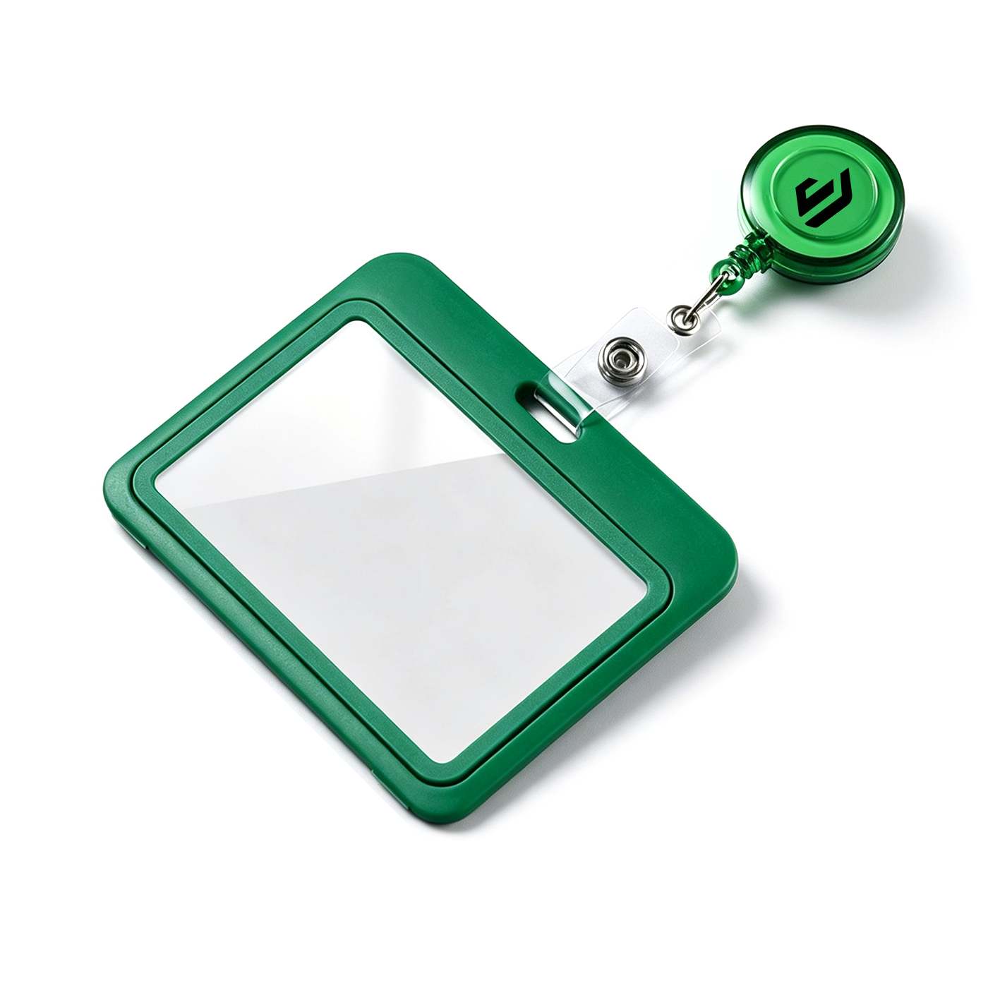 ID Badge Holder With Lanyard
