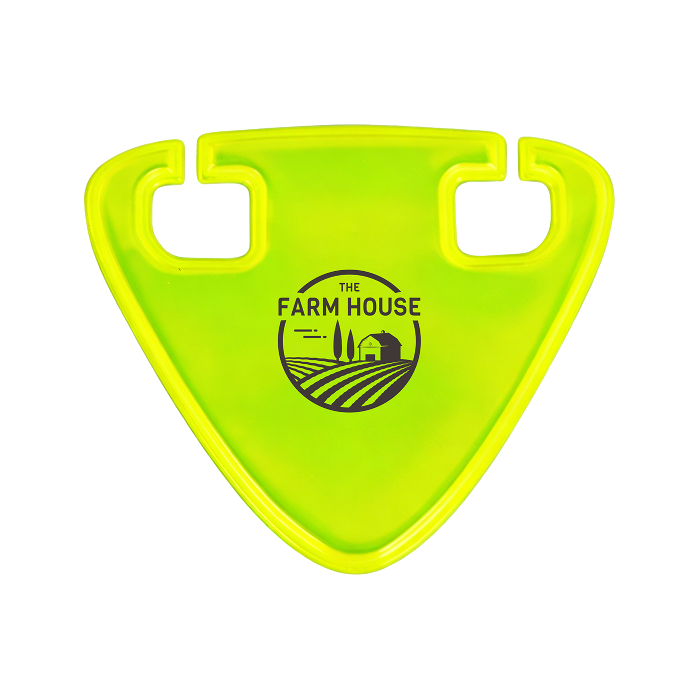 Bike Reflector Triangle Warning Tag