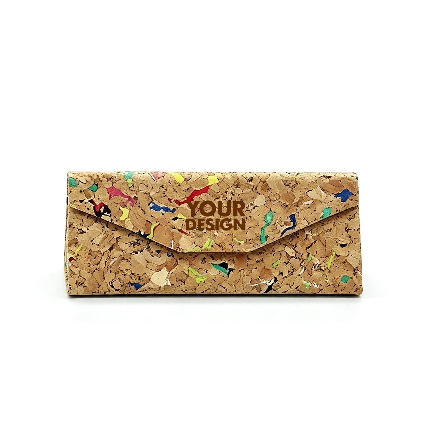 Custom Cork Foldable Sunglasses Case