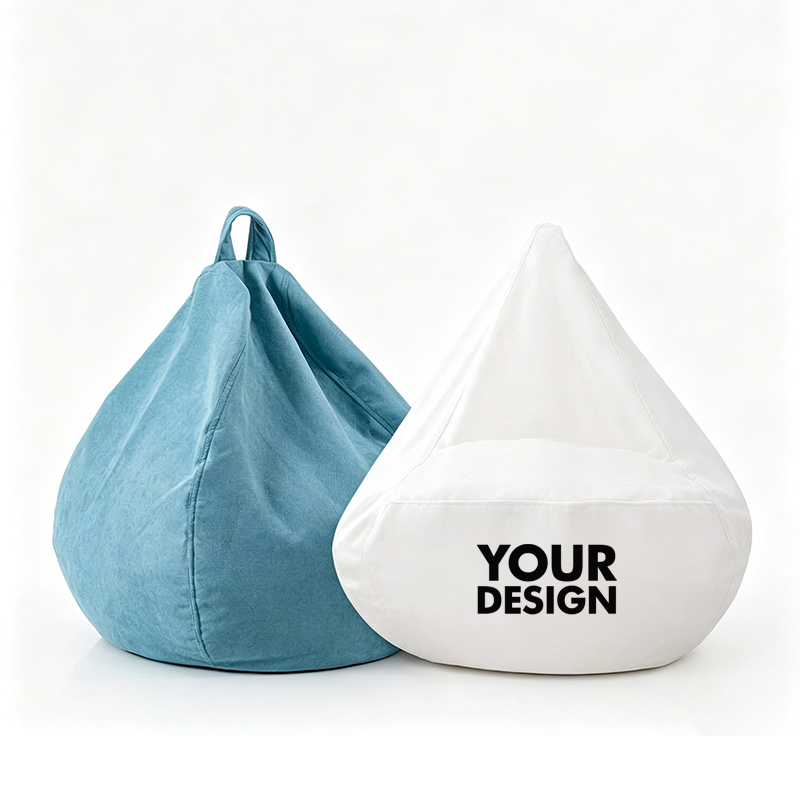 Custom Water Drop Bean Bag Chair Premium