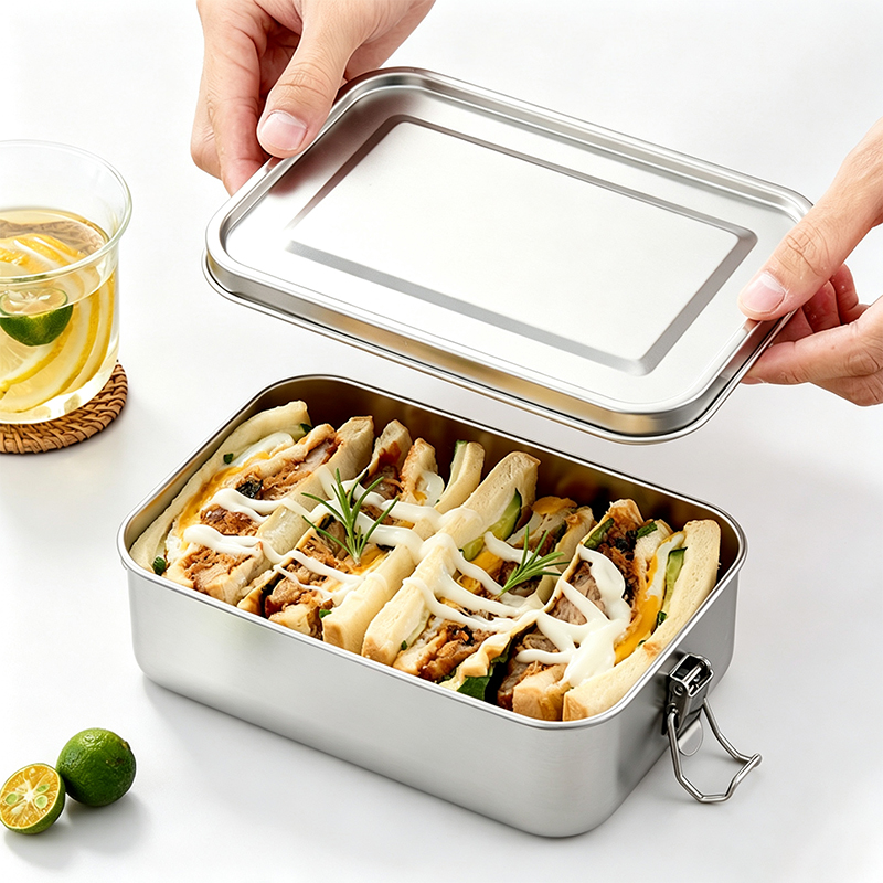 Custom Stainless Steel Leak Proof Lunch Box