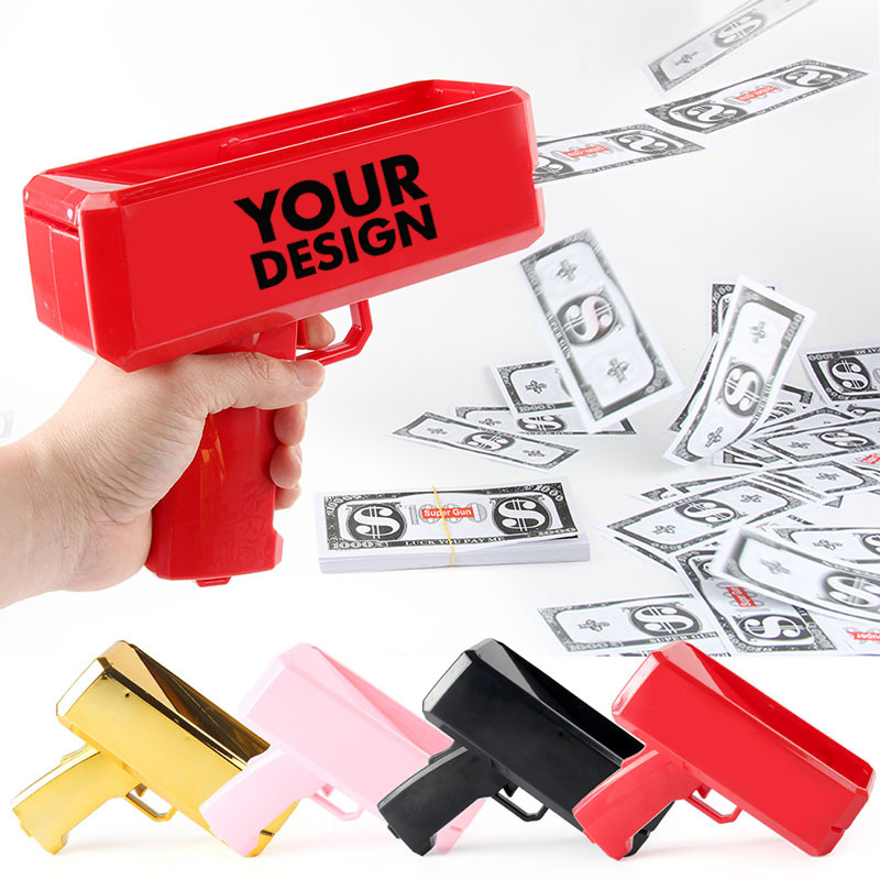 Promotional Money Gun Cash Shooter 