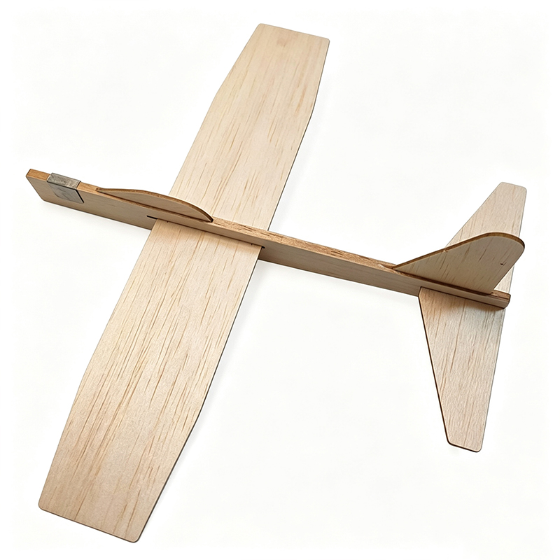 Balsa Wood Toy Airplane