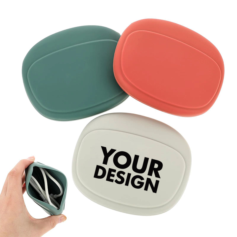 Compact Silicone Earphone Holder
