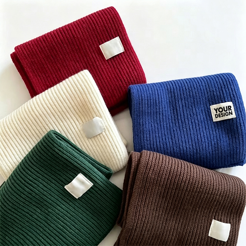 Custom Knitted Winter Scarf 