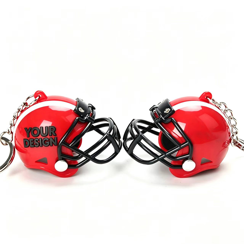 American Football Helmet Keychain