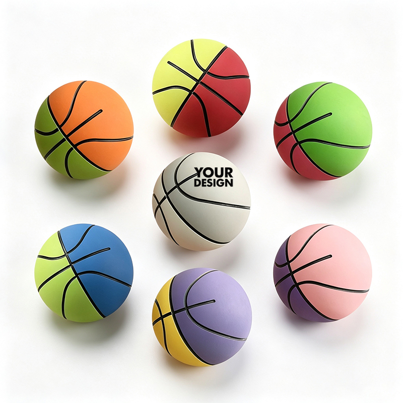 Mini Rubber Basketball