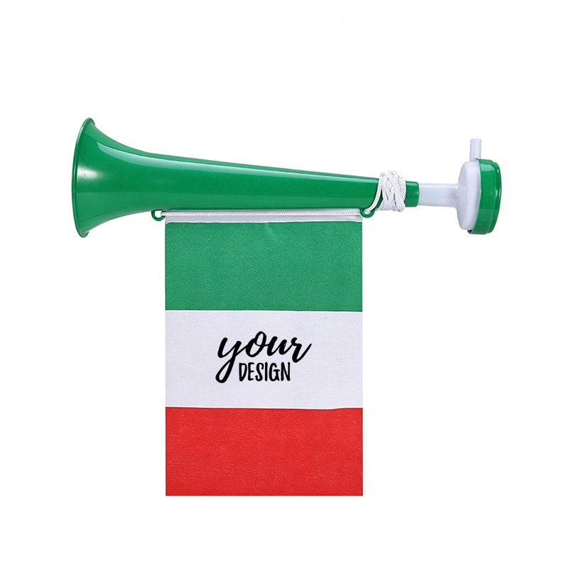 Promotional National Flag Cheer Horn 