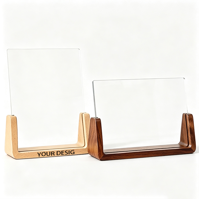 U Shape Beech Wood Picture Frame