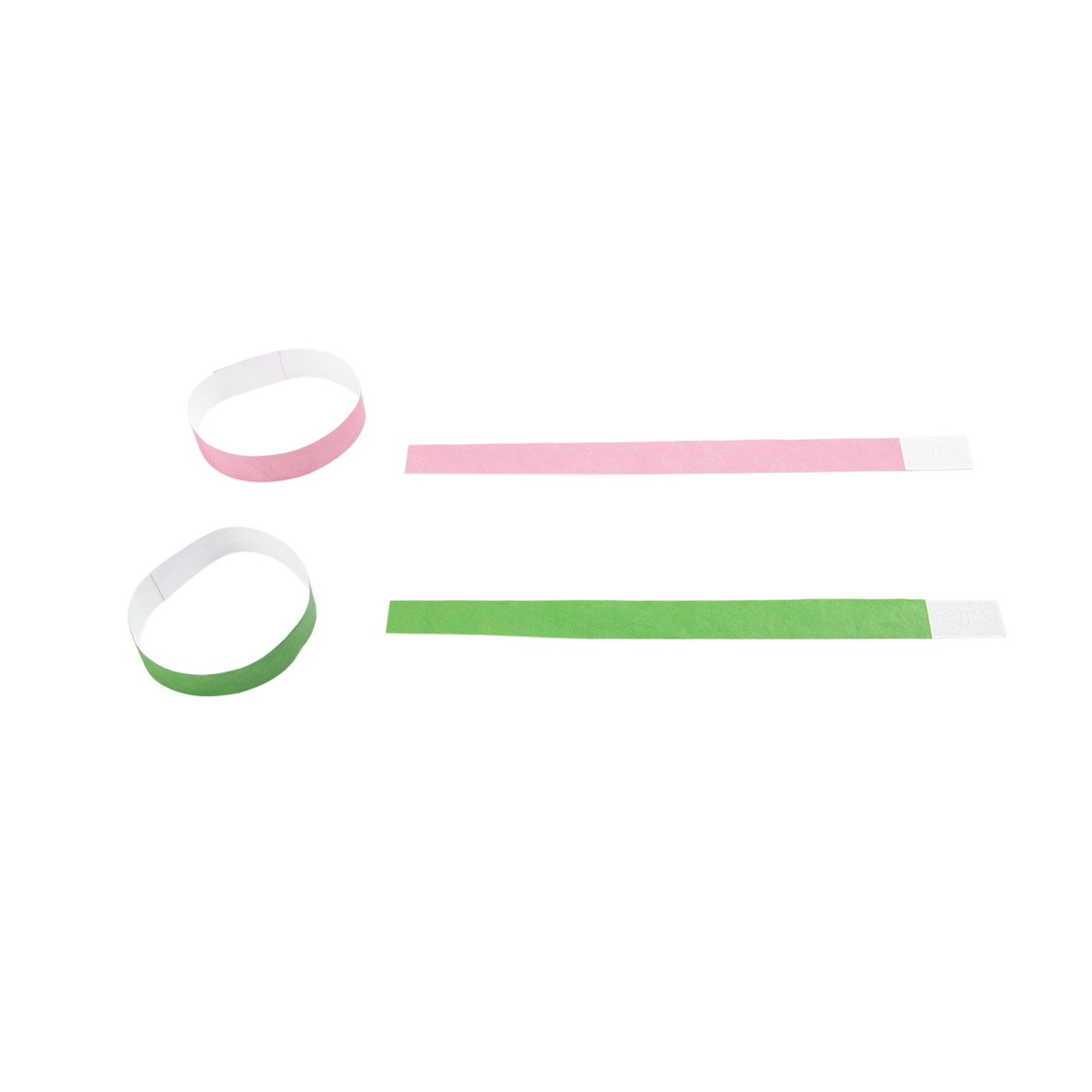 Colored Disposable Paper Wristband