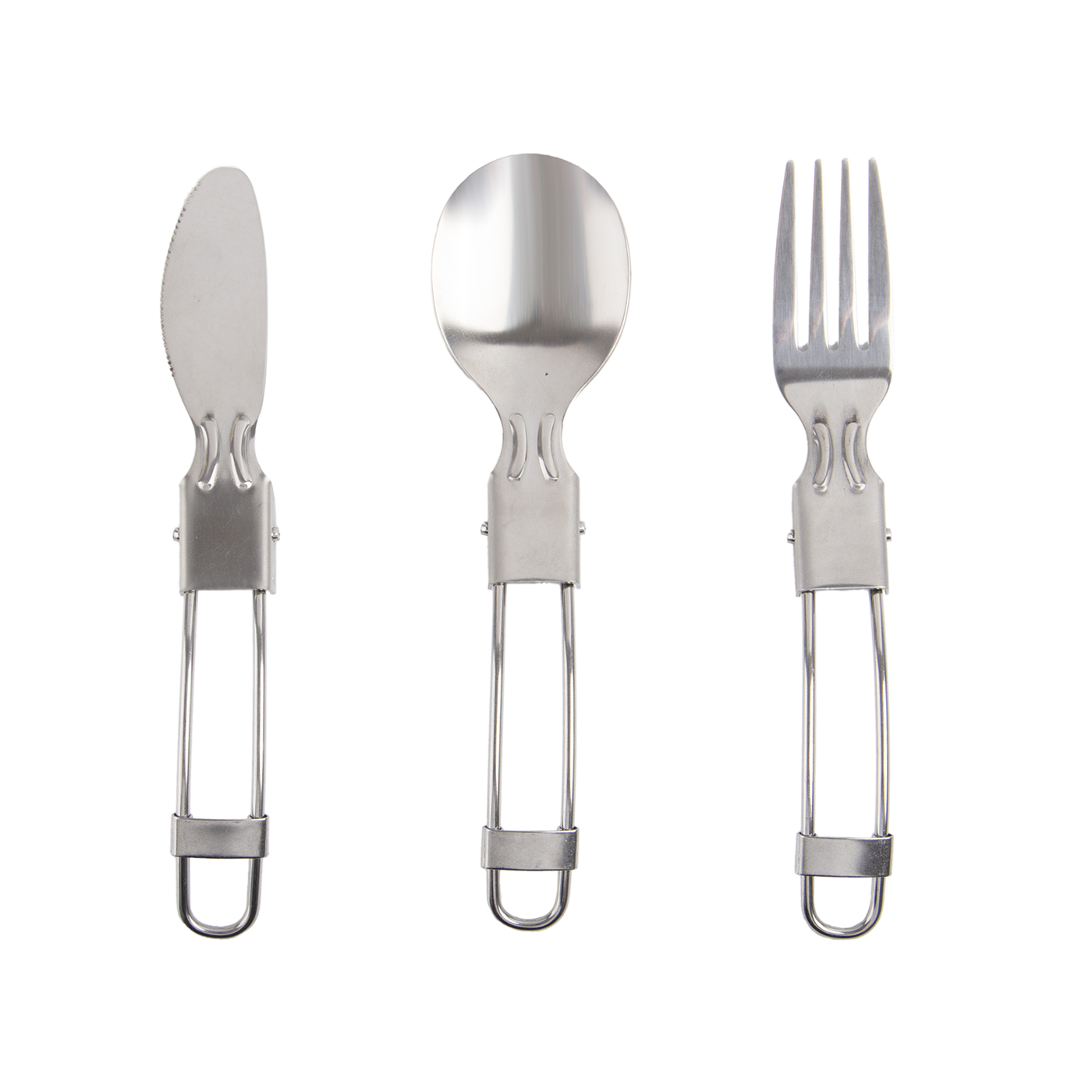 Kitchen Stainless Steel Folding Cutlery Set