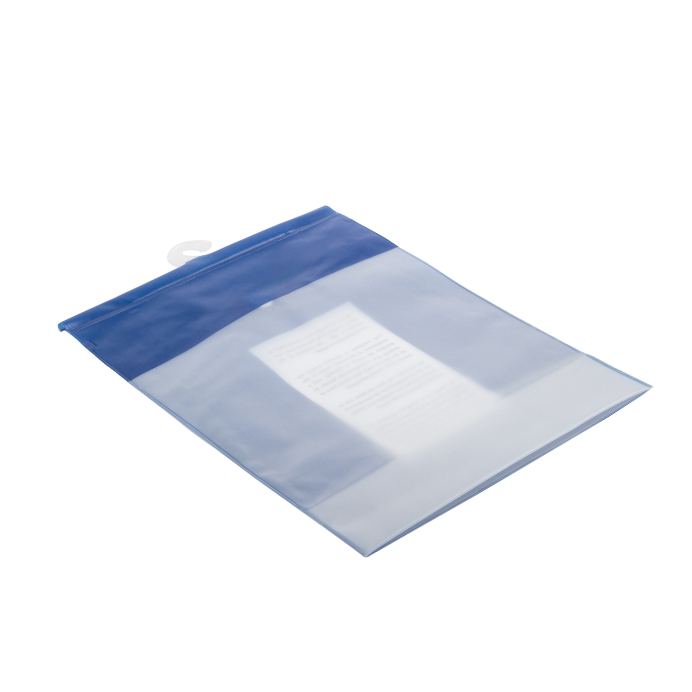 Hanging Clear Ziplock Bag